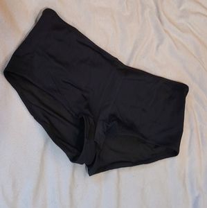 NEW Victoria's Secret Black Bikini Bottom Shorts